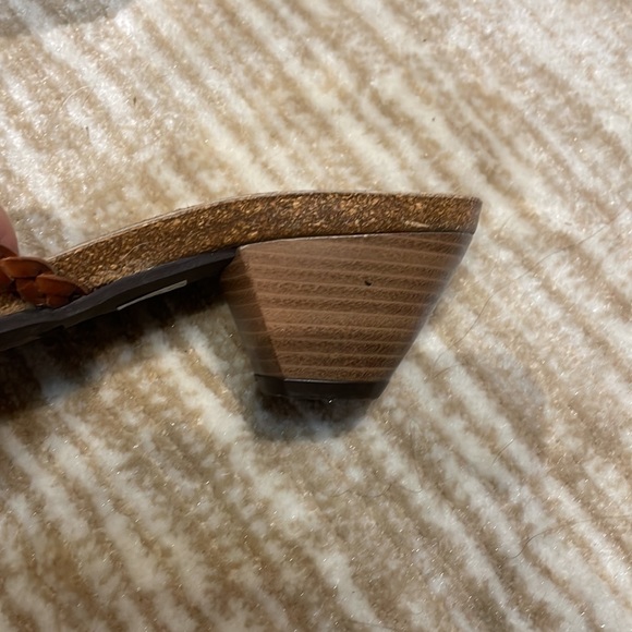 Women's Wedge Shoe- Leather - Picture 8 of 8